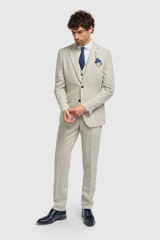 Thomas Pearl Tweed Three Piece Suit - House of Cavani