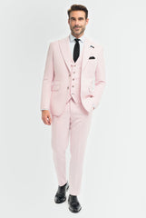 Tropez Mauve Three Piece Suit