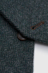 Thomas Lush Olive Tweed Three Piece Suit - House of Cavani