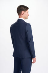 Bond Navy Double Breasted Two Piece Suit