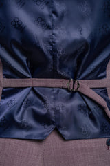Miami lilac waistcoat back detail
