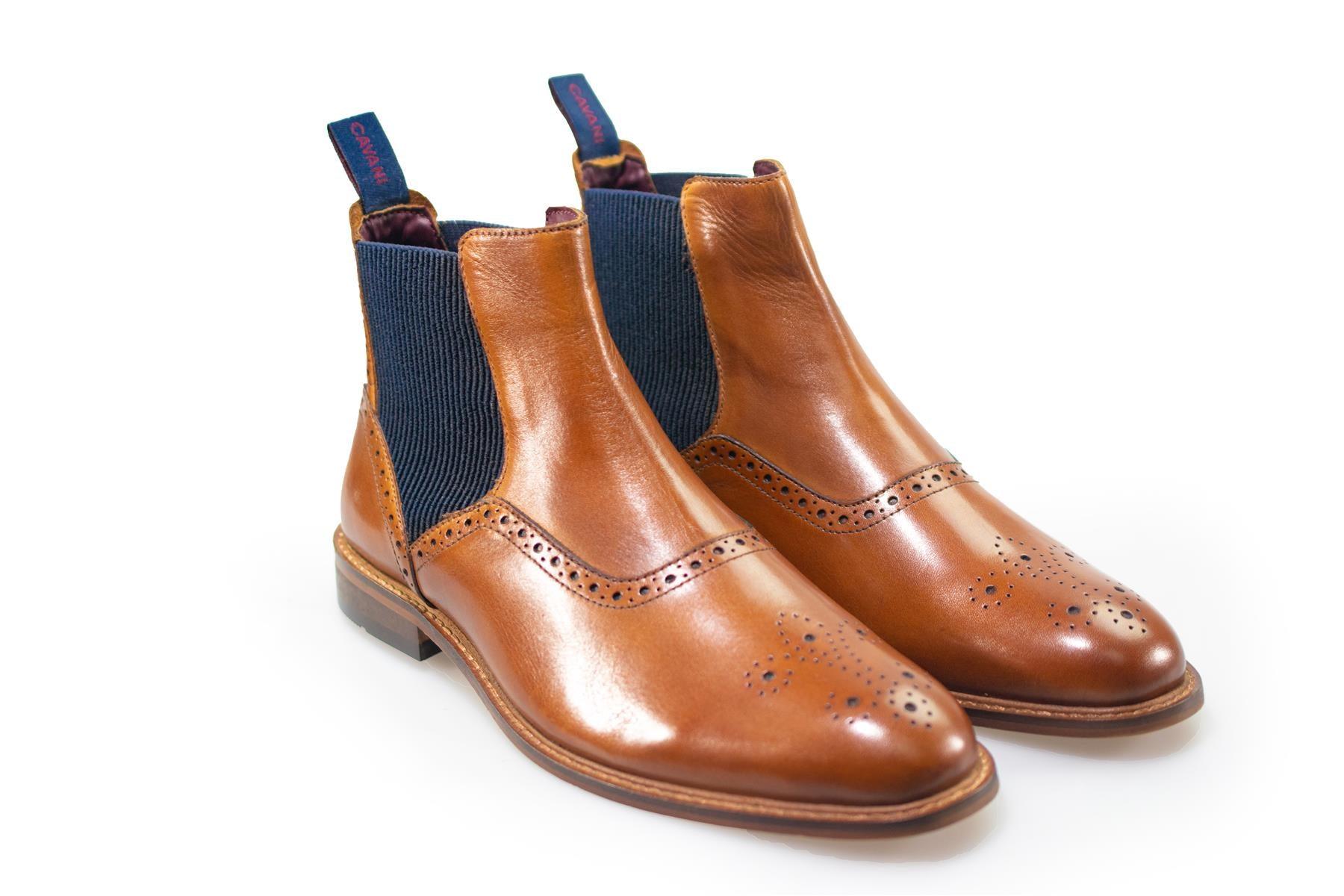 Moriarty tan boot front