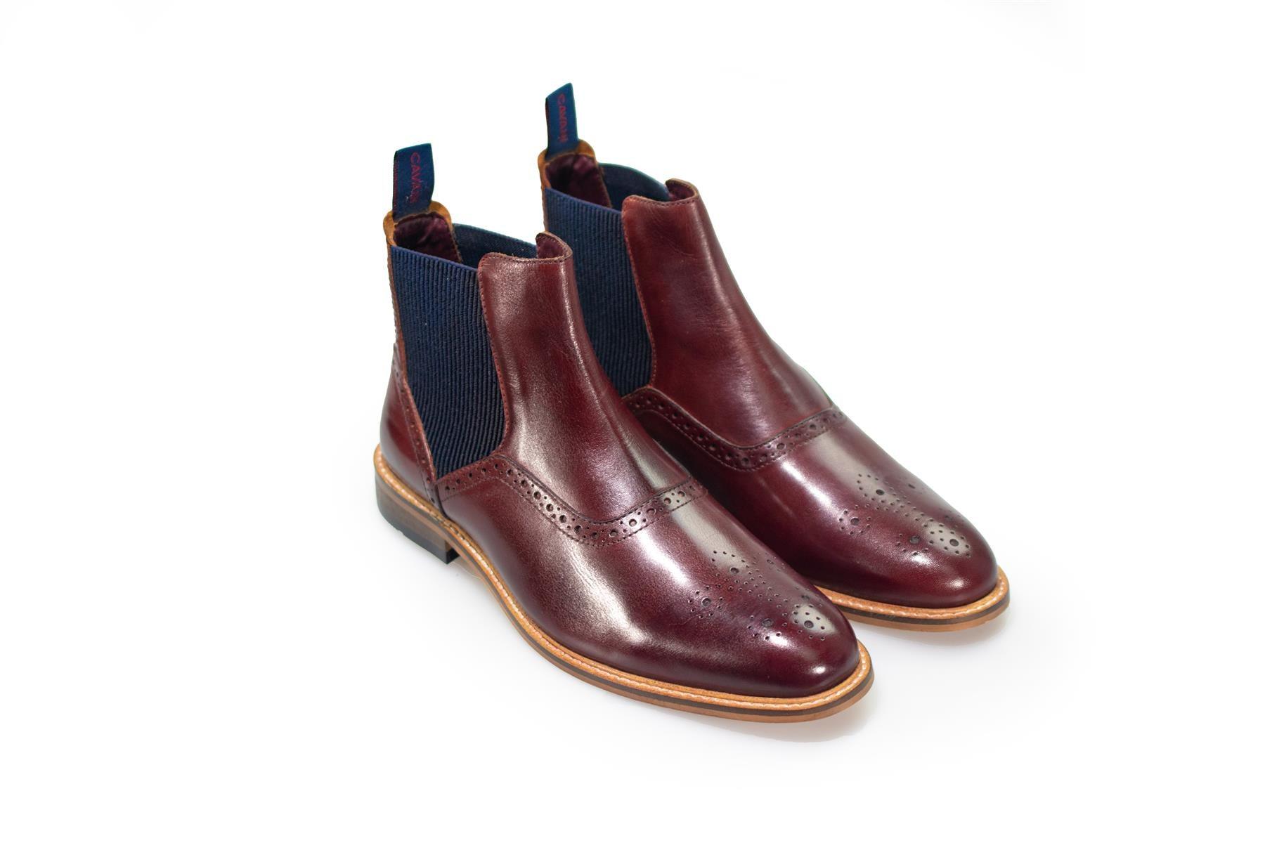 Moriarty burgundy boot front