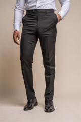 Tux black trouser front