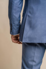 Blue jay Slim fit blazer back detail