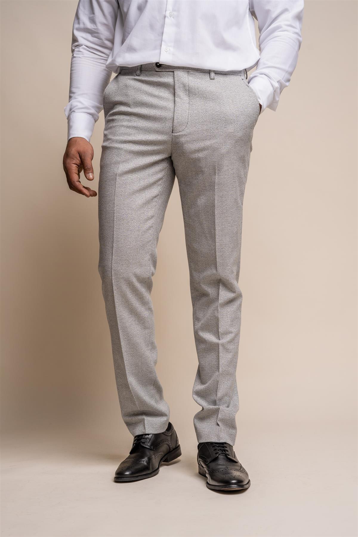 Kyoto check trouser front