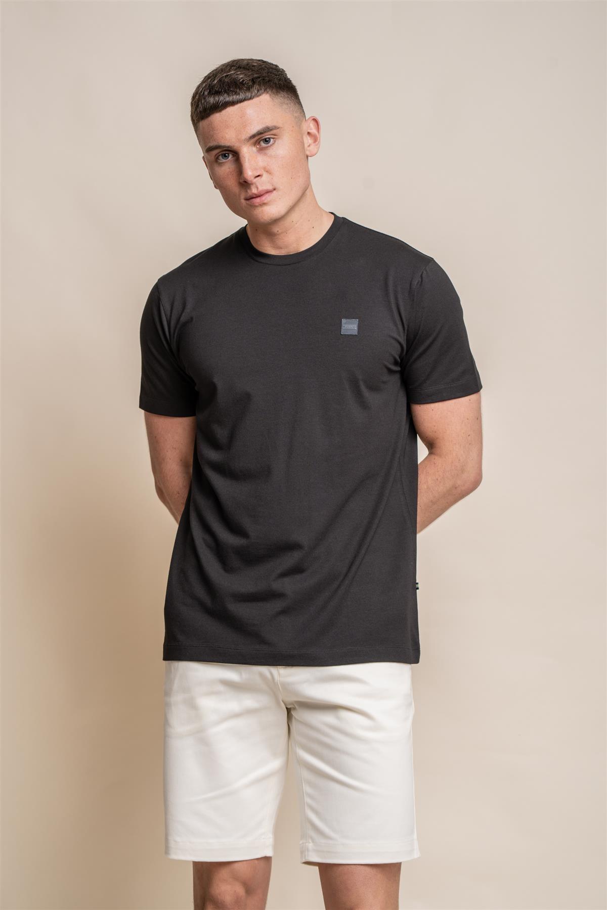 Bogart black T-shirt front