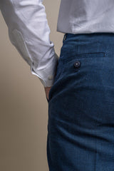 Miami blue trouser back detail