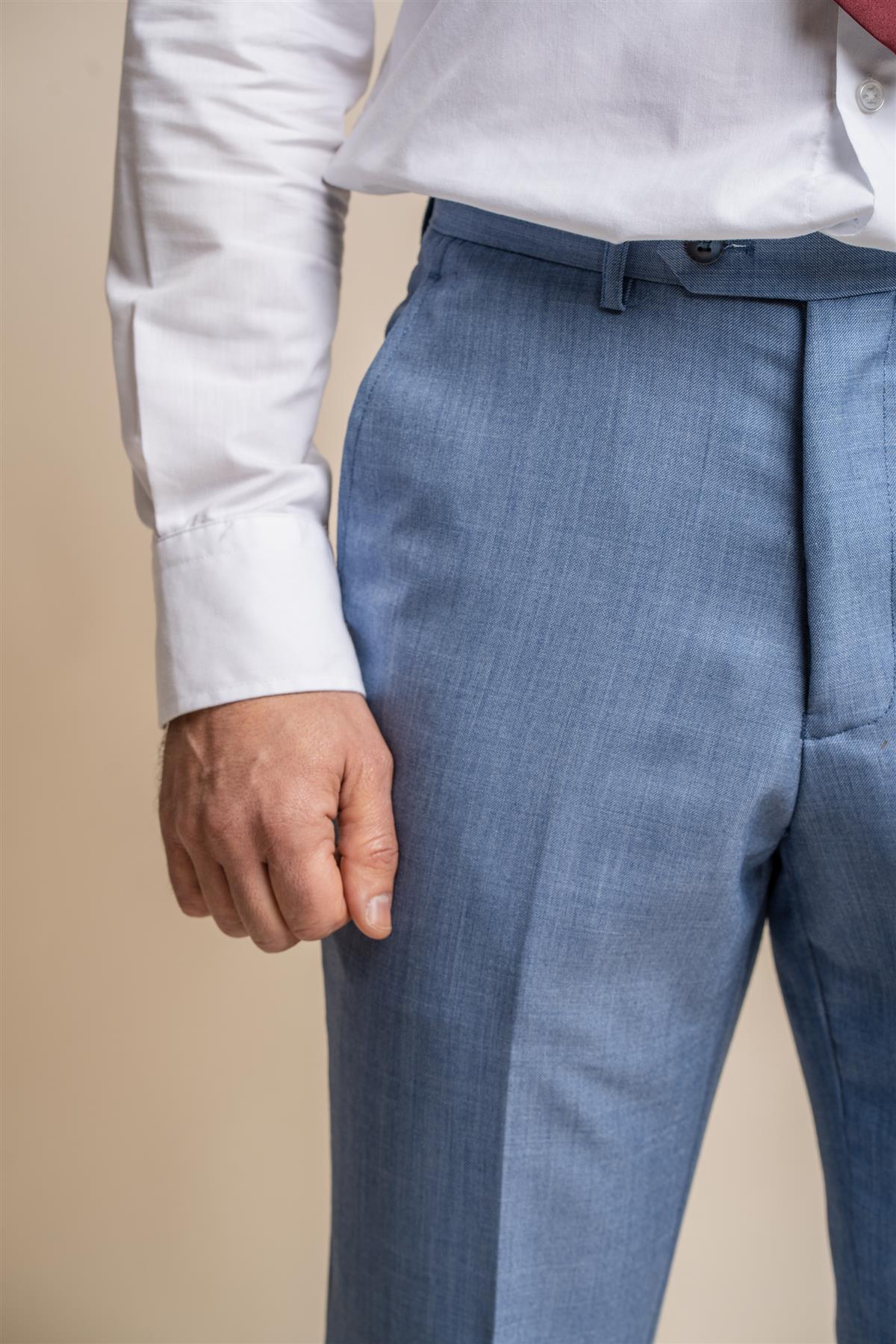 Blue jay trouser front detail
